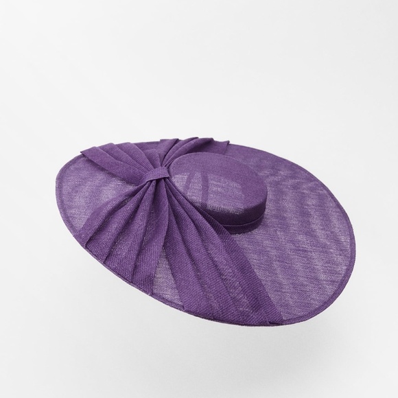 Zara brand new limited edition picture hat with headband - Picture 4 of 5